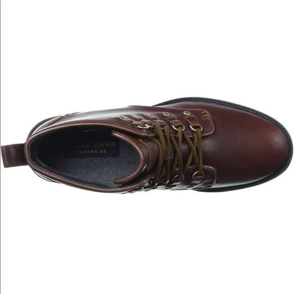 New Cole Haan Women's Briana Grand Lace-up Hiker Boot Hiking - Picture 4 of 15